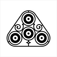Wine Bottle Stand Icon M_2302011