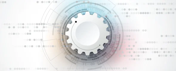 Abstract high technology and science network connection background © kras99