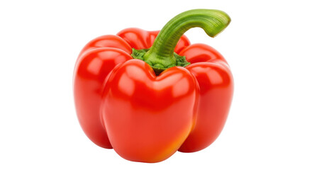 Isolated Red Bell Pepper