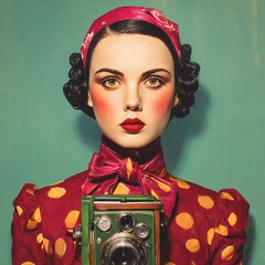 Frau, Mode, Extravagant