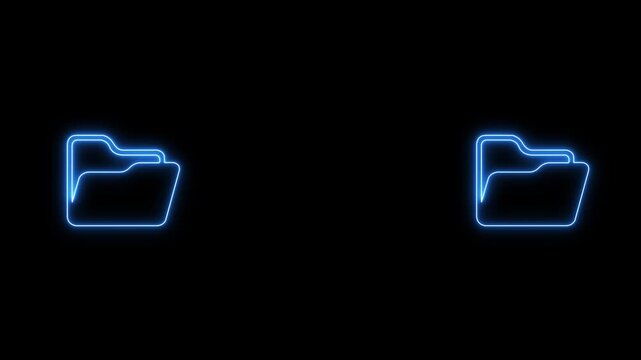 document transfer icon on black background. File sharing, cloud sync, and business communication systems. 