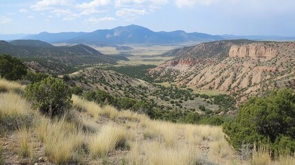 Fototapeta premium High desert valley vista