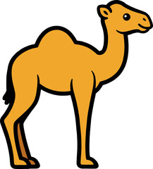 Camel animal illustration PNG Design