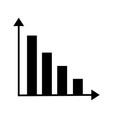 business graph with up arrow