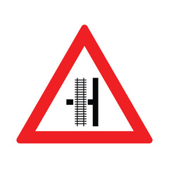 Triangle Rail Crossing at Junction