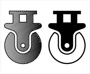 Caster Wheel Icon Y_2209001