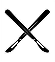 Surgical Scalpel Icon Y_2209001