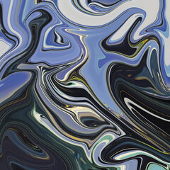 Abstract blue and black swirl artwork with fluid motion and dynamic energy. A perfect texture for modern design. Abstract, art, fluid, swirl, texture included.