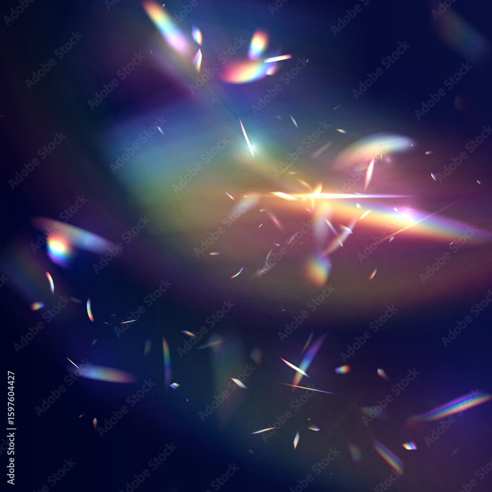 Poster png background with light bokeh effect. gorgeous christmas background with glowing dust. transparent