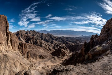 Obraz premium Majestic Desert Vista Underneath a Brilliant Sky