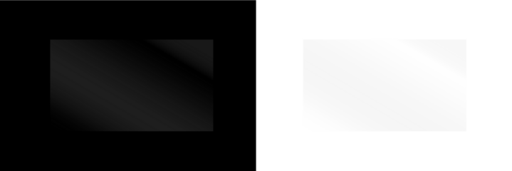 Acrylic glasses with PNG gloss and glare on television. Transparent shine and laptop reflection with vector light. Glasses in plastic window with PNG sheet effect and mirror.