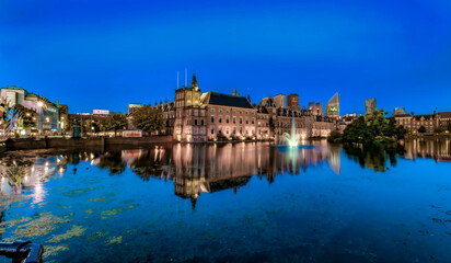 Fototapeta premium cityscape the Hague in Netherlands