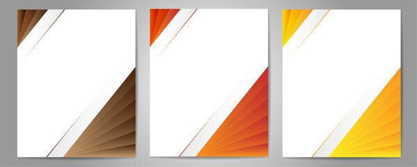 Abstract geometric cover design for annual report and business catalogue, magazine, booklet – Book cover background – Leaflet modern poster magazine layout template – Flyer brochure template layout