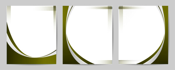 Cover design with gradient curve – Creative template suit for seminar, farewell, poster, presentation, conference – Abstract cover background with line stripe