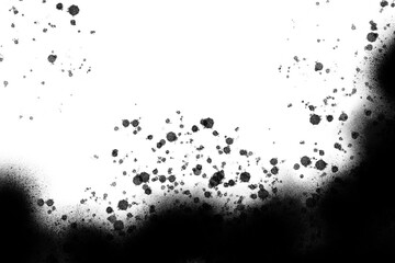 Abstract grunge black and white distressed texture background