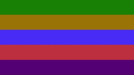 Vibrant tropical rainbow summer colours sliding gradient multiple transition wipes with transparent alpha background 4K for lifestyle, entertainment, podcast, segment scene change element 4K