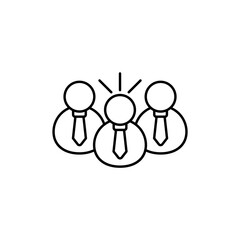 Icon a staffing, isolated against a clean background.
