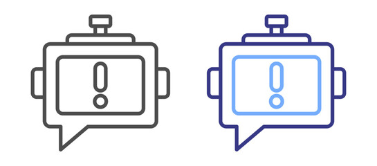 Chat-bot Notification icon color