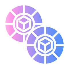 tokens Gradient icon