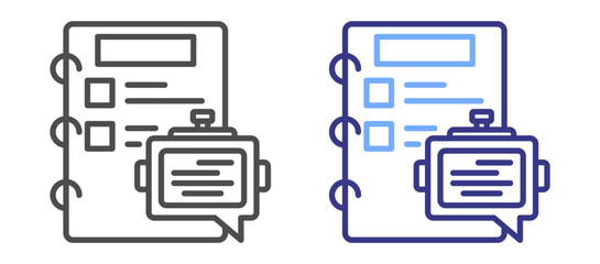 Chatbot Study Guides icon color