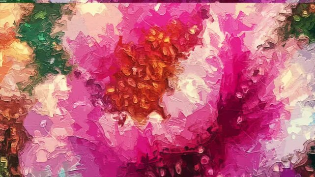 Various oil paintings, flowers, roses, peonies, lakes, streams, squirrels, chrysanthemums, landscapes, ducks, birds, scenery