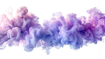 Vibrant Purple and Pink Ink Swirls: Abstract Background Texture for Design Projects