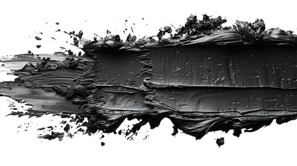Black Powder Texture: Dramatic Smudge, Charcoal Effect, Makeup Pigment