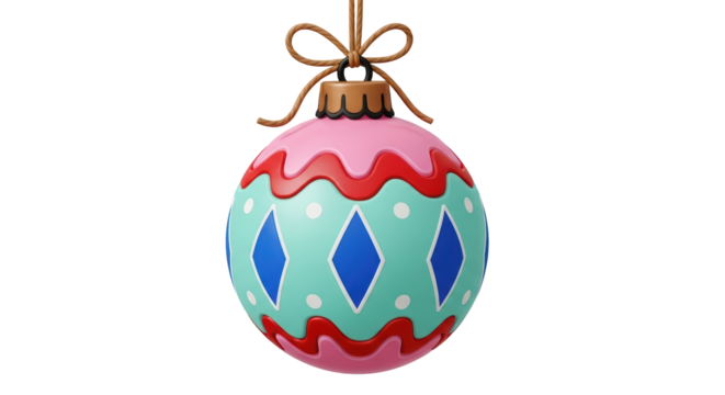 Isolated Christmas Bauble