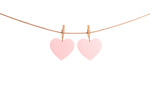 Golden heart symbol of love and romance for Valentine's Day celebration isolated on white background - Powered by Adobe