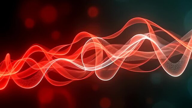 framing adenine dazzling cherry greens screen, squirm thread of disturbance muzzy conceptual inward magnetised meld wave rhythmically, careen inward tint from flushed to teal. The camera