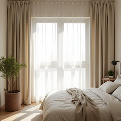 bedroom with bed