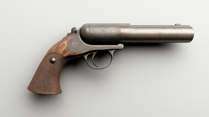 A professionalgrade 3D scanner capturing the details of an antique firearm