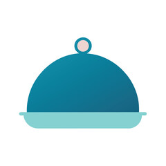 dish rack cover vector illustration
