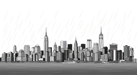 Fototapeta premium business people in the city