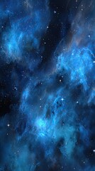 Colorful Deep Space Nebula