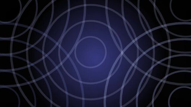 Abstract 3d circles render background Loop White abstract pattern of circles with the effect of displacement. White circles wave gradient animation Pure basic animated cover for business presentation