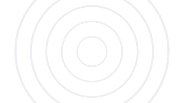 Abstract 3d circles render background Loop White abstract pattern of circles with the effect of displacement. White circles wave gradient animation Pure basic animated cover for business presentation