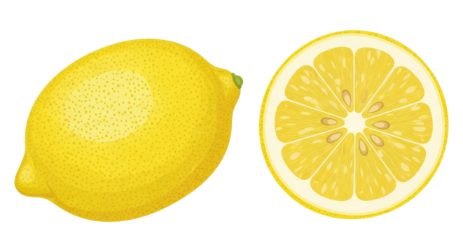 Isolated Lemon
