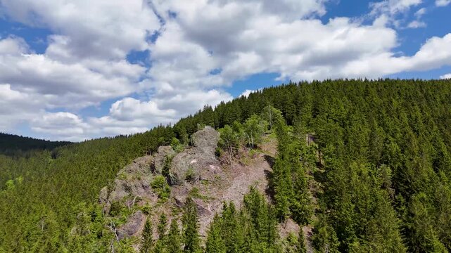B&auml;renstein bei Oberhof im Th&uuml;ringer Wald