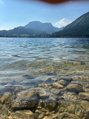 lake in the mountains