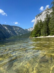 lake in the mountains