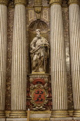 Lateral altarpiece with Saint Paul in the Chapel of Saint Thecla, Burgos Cathedral