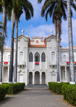 The palacio das bolas is the provincial headquarters of MPLA, Benguela Province, Benguela, Angola