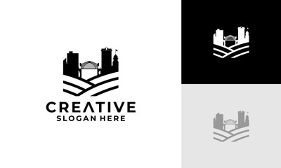 Obraz premium real estate logo
