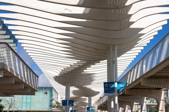  Paseo del Muelle Uno on the seafront in the port area, Malaga, Spain