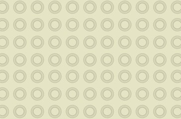 vector seamless pattern with circles