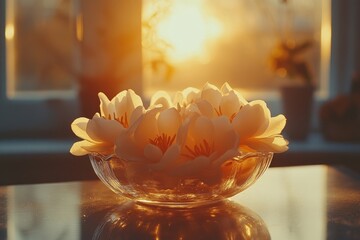 Family sitting together to eat pancakes in the kitchen in the morning, enjoying a weekend indoors and fostering family connection during a relaxed weekend day, Generative AI