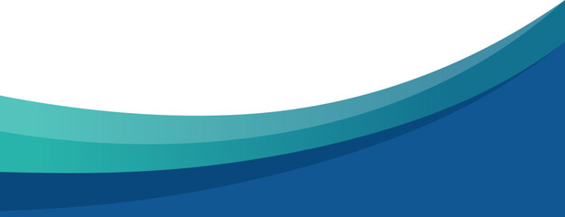 Gradient Wave Footer 