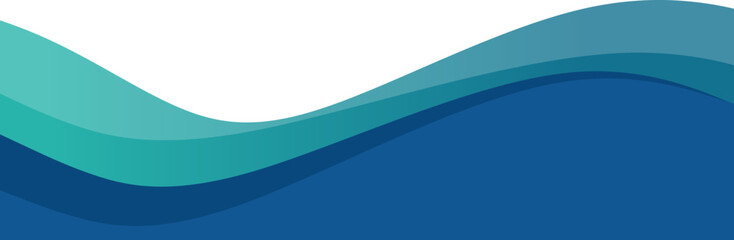 Gradient Wave Footer 