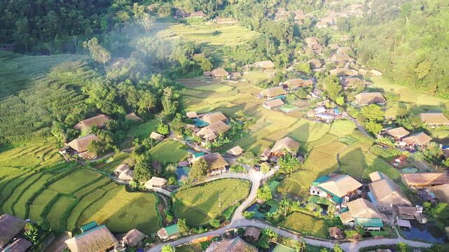 Ha Thanh village of Ha Giang province, Vietnam